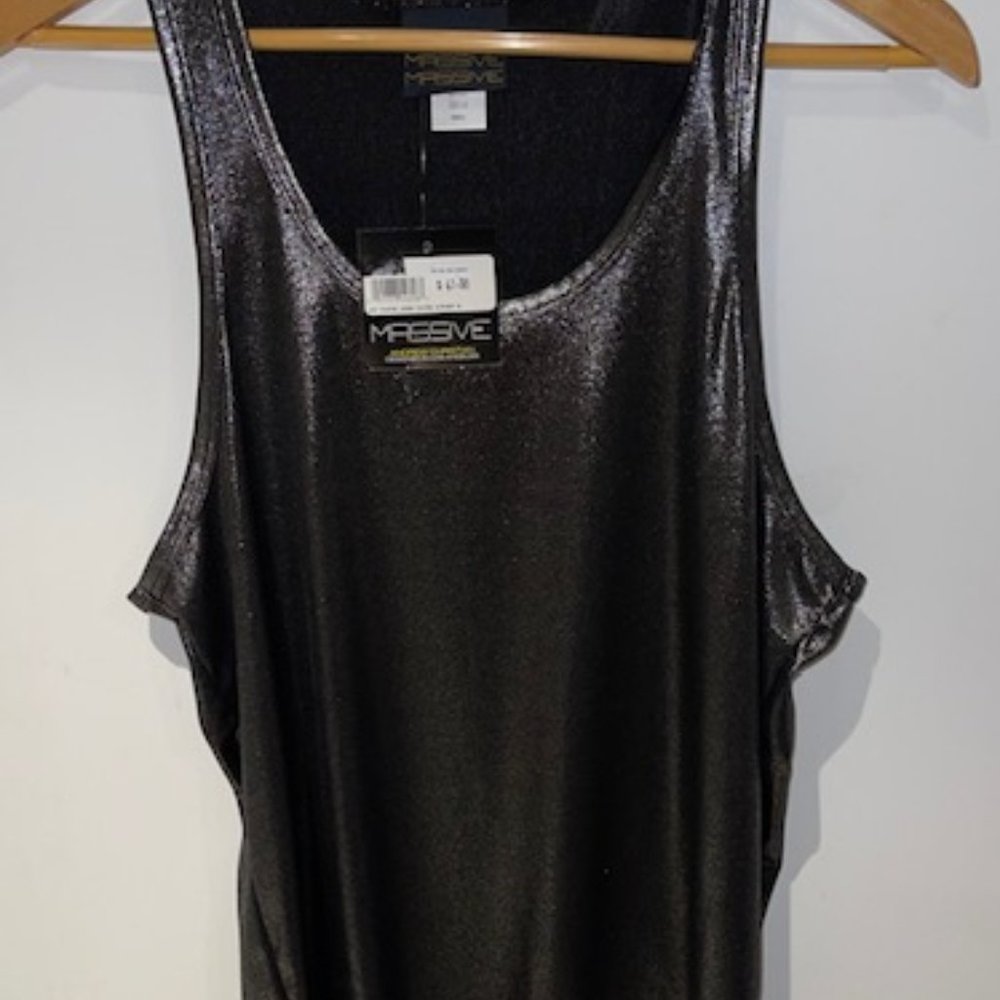 Silver Metallic Tank